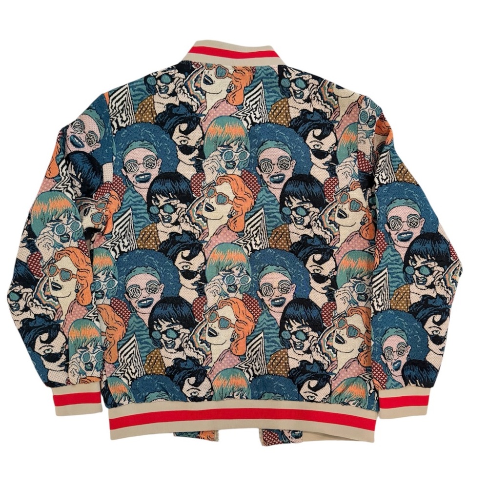 VIP Collection Color Multi Faces Jacket Size L - Picture 3 of 9
